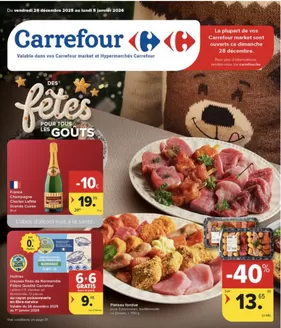 Catalogue Carrefour à Charleroi | Réductions et promotions | 2025-12-26T00:00:00.000Z - 2026-01-05T00:00:00.000Z