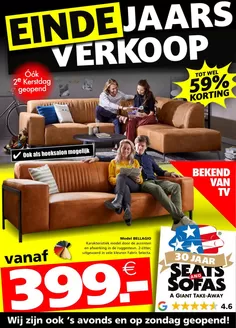 Catalogue Seats and Sofas | Einde Jaars Verkoop | 2025-12-22T00:00:00.000Z - 2026-01-05T00:00:00.000Z