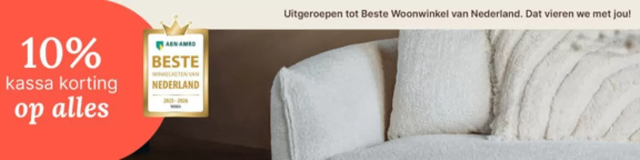 Catalogue Goossens Wonen & Slapen | 10% Kassa Korting Op Alles | 2025-12-25T00:00:00.000Z - 2026-01-14T00:00:00.000Z