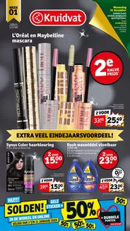 Catalogue Kruidvat | folder Kruidvat | 2025-12-30T00:00:00.000Z - 2026-01-11T00:00:00.000Z