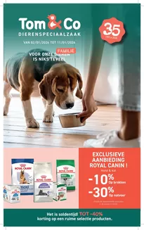 Catalogue Tom & Co à Mouscron | Dépliant Tom & Co - NL | 2026-01-02T00:00:00.000Z - 2026-01-11T00:00:00.000Z