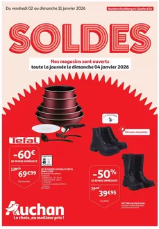 Catalogue Auchan | Nos meilleures offres pour vous | 2026-01-02T00:00:00.000Z - 2026-01-11T00:00:00.000Z