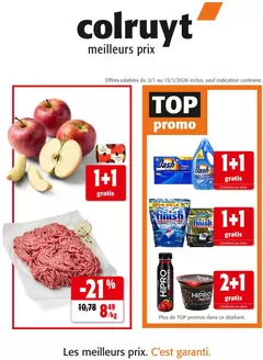Catalogue Colruyt à Bruxelles | Offres exclusives pour nos clients | 2026-01-02T00:00:00.000Z - 2026-01-13T00:00:00.000Z