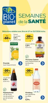 Catalogue Bio Planet à Lessines | Dépliant Bio Planet | 2026-01-02T00:00:00.000Z - 2026-01-13T00:00:00.000Z