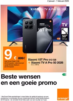 Catalogue Orange à De Haan | Beste Wensen En Een Goeie Promo | 2026-01-05T00:00:00.000Z - 2026-02-01T00:00:00.000Z