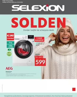Catalogue Selexion à De Haan | Wintersolden | 2026-01-05T00:00:00.000Z - 2026-01-31T00:00:00.000Z