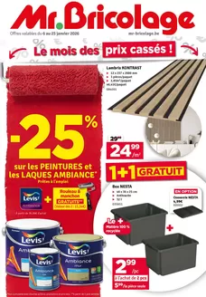 Catalogue Mr. Bricolage | Folder Mr. Bricolage | 2026-01-06T00:00:00.000Z - 2026-01-25T00:00:00.000Z