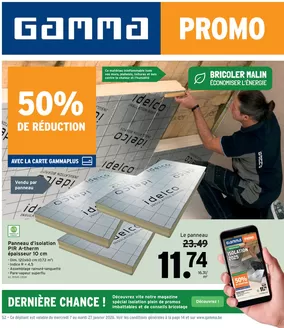 Catalogue GAMMA à Hasselt | Bonnes affaires et offres actuelles | 2026-01-07T00:00:00.000Z - 2026-01-27T00:00:00.000Z