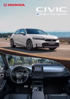 Catalogue Honda | Honda Civic e:HEV Liste de prix | 2026-01-10T00:00:00.000Z - 2026-01-24T00:00:00.000Z