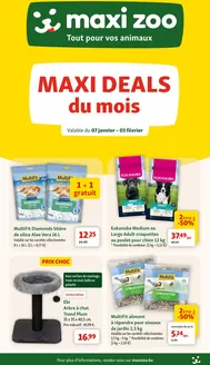 Catalogue Maxi Zoo à Charleroi | Maxi Zoo - FR | 2026-01-07T00:00:00.000Z - 2026-02-03T00:00:00.000Z