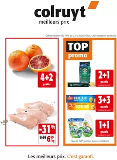 Catalogue Colruyt à Huy | Meilleures offres pour tous les chasseurs de bonnes affaires | 2026-01-14T00:00:00.000Z - 2026-01-27T00:00:00.000Z