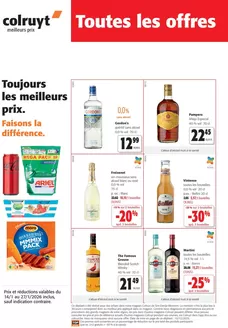 Catalogue Colruyt à Huy | Nos meilleures offres pour vous | 2026-01-14T00:00:00.000Z - 2026-01-27T00:00:00.000Z