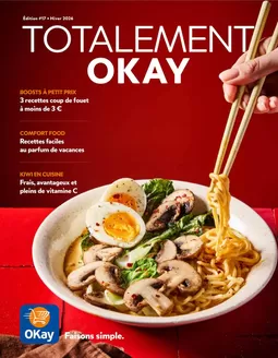 Catalogue OKay Supermarkt à Tournai | Hiver 2026 - FR | 2026-01-04T00:00:00.000Z - 2026-03-24T00:00:00.000Z