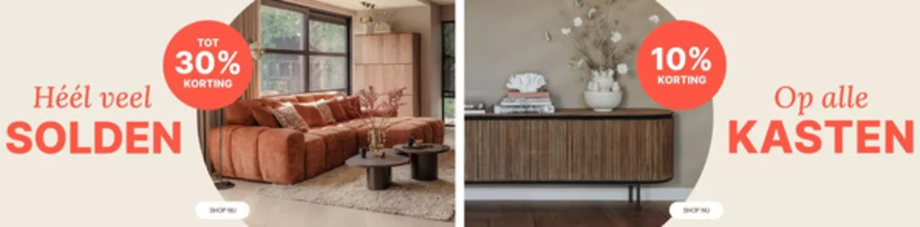 Catalogue Goossens Wonen & Slapen à Courtrai | Tot 30% Korting | 2026-01-14T00:00:00.000Z - 2026-01-28T00:00:00.000Z