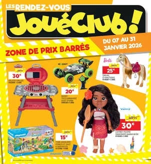 Catalogue Jouéclub à Boussu | Zone De Prix | 2026-01-15T00:00:00.000Z - 2026-01-31T00:00:00.000Z