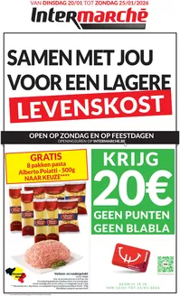 Catalogue Intermarché à Veurne | Decouvrez notre folder du 20 01 - NL | 2026-01-13T00:00:00.000Z - 2026-01-25T00:00:00.000Z