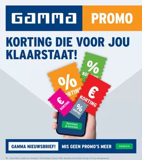 Catalogue GAMMA à Anvers | Nos meilleures bonnes affaires | 2026-01-07T00:00:00.000Z - 2026-01-27T00:00:00.000Z
