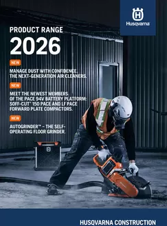 Catalogue Husqvarna à Anvers | Product Range 2026 | 2026-01-20T00:00:00.000Z - 2027-01-20T00:00:00.000Z