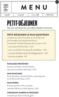 Catalogue Le Pain quotidien à Charleroi | Menus | 2026-01-22T00:00:00.000Z - 2026-03-11T00:00:00.000Z