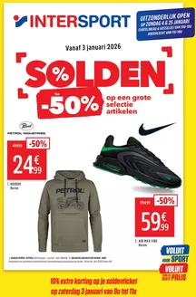 Catalogue Intersport à Alost | Solden Anderlecht | 2026-01-23T00:00:00.000Z - 2026-01-31T00:00:00.000Z