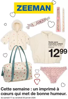 Catalogue Zeeman | Zeeman Semaine 4-5 du samedi 17 janvier au vendredi 30 janvier 2026. | 2026-01-17T00:00:00.000Z - 2026-01-30T00:00:00.000Z