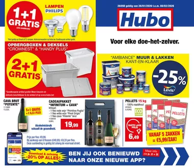 Catalogue Hubo à Drogenbos | Hubo Folder geldig t.e.m. 08/02/2026 NL | 2026-01-28T00:00:00.000Z - 2026-02-08T00:00:00.000Z