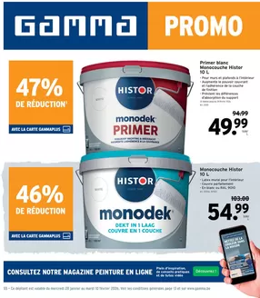 Catalogue GAMMA à Drogenbos | Économisez maintenant avec nos offres | 2026-01-28T00:00:00.000Z - 2026-02-10T00:00:00.000Z