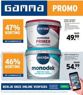 Catalogue GAMMA à Sint-Huibrechts-Lille | Nos meilleures offres pour vous | 2026-01-28T00:00:00.000Z - 2026-02-10T00:00:00.000Z