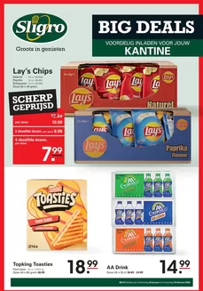 Catalogue Sligro à Drogenbos | Big deals 02 2026 | 2026-01-29T00:00:00.000Z - 2026-02-16T00:00:00.000Z