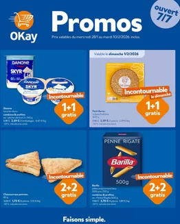 Catalogue OKay Supermarkt à Drogenbos | Prochain dépliant - FR | 2026-01-28T00:00:00.000Z - 2026-02-10T00:00:00.000Z
