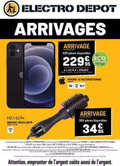 Catalogue Electrodepot à Beauraing | Arrivages FR | 2026-01-29T00:00:00.000Z - 2026-02-08T00:00:00.000Z