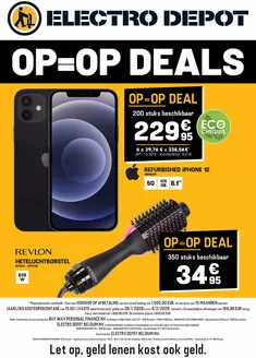 Catalogue Electrodepot à Beauraing | Deals NL | 2026-01-29T00:00:00.000Z - 2026-02-08T00:00:00.000Z