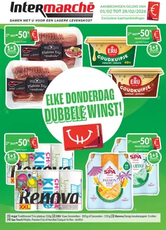 Catalogue Intermarché à Herck-la-Ville | De februariaanbiedingen met de intermarche kaart 2026 - NL | 2026-01-02T00:00:00.000Z - 2026-02-28T00:00:00.000Z