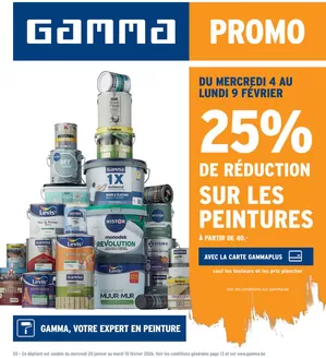 Catalogue GAMMA à Kalmthout | Bonnes affaires et offres actuelles | 2026-01-28T00:00:00.000Z - 2026-02-10T00:00:00.000Z