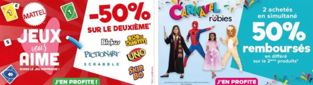 Catalogue Jouéclub à Ciney | Carnaval -50%  | 2026-02-03T00:00:00.000Z - 2026-02-17T00:00:00.000Z