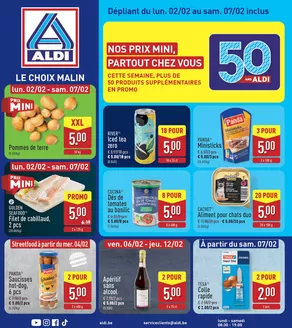 Catalogue Aldi à Montigny-le-Tilleul | Découvrez des offres attractives | 2026-02-02T00:00:00.000Z - 2026-07-02T00:00:00.000Z