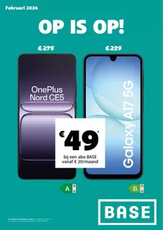 Catalogue Base à Wemmel | Op Is Op! NL | 2026-02-05T00:00:00.000Z - 2026-03-02T00:00:00.000Z