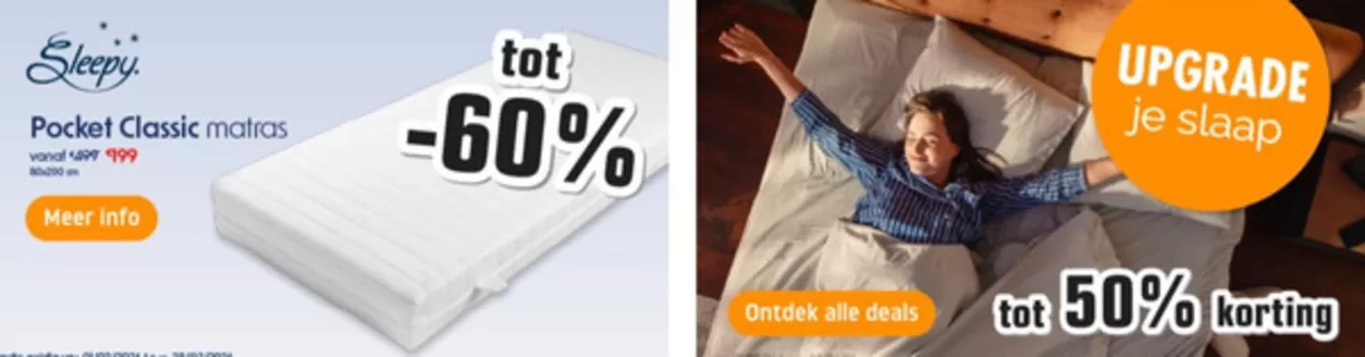 Catalogue Sleepworld à Veurne | Sleepy | 2026-02-06T00:00:00.000Z - 2026-02-28T00:00:00.000Z