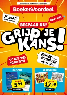 Catalogue Boekenvoordeel à Brée | Offres pour les chasseurs de bonnes affaires | 2026-02-07T00:00:00.000Z - 2026-02-15T00:00:00.000Z