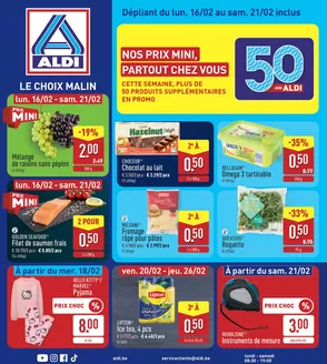 Catalogue Aldi | Large sélection d'offres | 2026-02-16T00:00:00.000Z - 2026-02-21T00:00:00.000Z