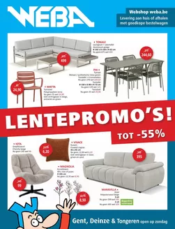 Catalogue Weba à Hasselt | folder Weba - NL | 2026-02-11T00:00:00.000Z - 2026-02-25T00:00:00.000Z
