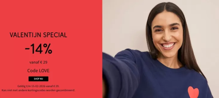 Catalogue Bonprix à Waterloo | Valentijn Special | 2026-02-11T00:00:00.000Z - 2026-02-16T00:00:00.000Z