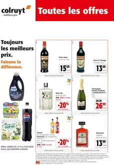 Catalogue Colruyt à Liège | Meilleures offres pour tous les chasseurs de bonnes affaires | 2026-02-11T00:00:00.000Z - 2026-02-24T00:00:00.000Z