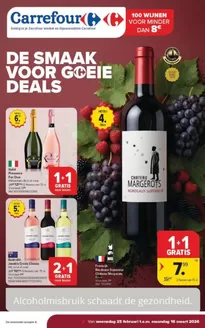 Catalogue Carrefour à Anderlues | Offres spéciales attractives pour tout le monde | 2026-02-18T00:00:00.000Z - 2026-03-16T00:00:00.000Z