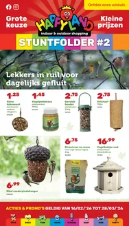 Catalogue Happyland à Genk | Stuntfolder 2 | 2026-02-16T00:00:00.000Z - 2026-03-28T00:00:00.000Z