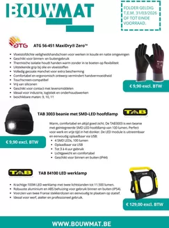 Catalogue Bouwmat à Ostende | Promo | 2026-02-17T00:00:00.000Z - 2026-03-31T00:00:00.000Z