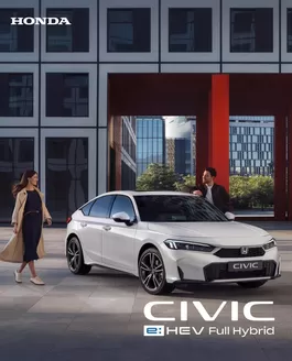 Catalogue Honda à Torhout | Civic | 2026-02-20T00:00:00.000Z - 2026-03-06T00:00:00.000Z