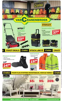 Catalogue Van Cranenbroek à Chièvres | folder Van Cranenbroek FR | 2026-02-23T00:00:00.000Z - 2026-03-14T00:00:00.000Z