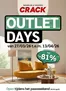 Catalogue Meubles Crack à Tournai | Outlet Days | 2026-03-24T00:00:00.000Z - 2026-04-13T00:00:00.000Z