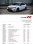 Catalogue Honda | Honda Civic Type R — Liste de prix des accessoires | 2025-09-11T00:00:00.000Z - 2026-09-11T00:00:00.000Z